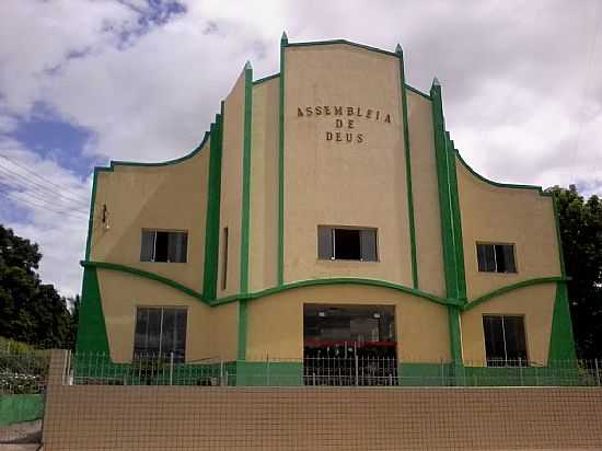 VITORINO FREIRE-MA-TEMPLO DA ASSEMBLIA DE DEUS-FOTO:S.CASTRO.REIS - VITORINO FREIRE - MA