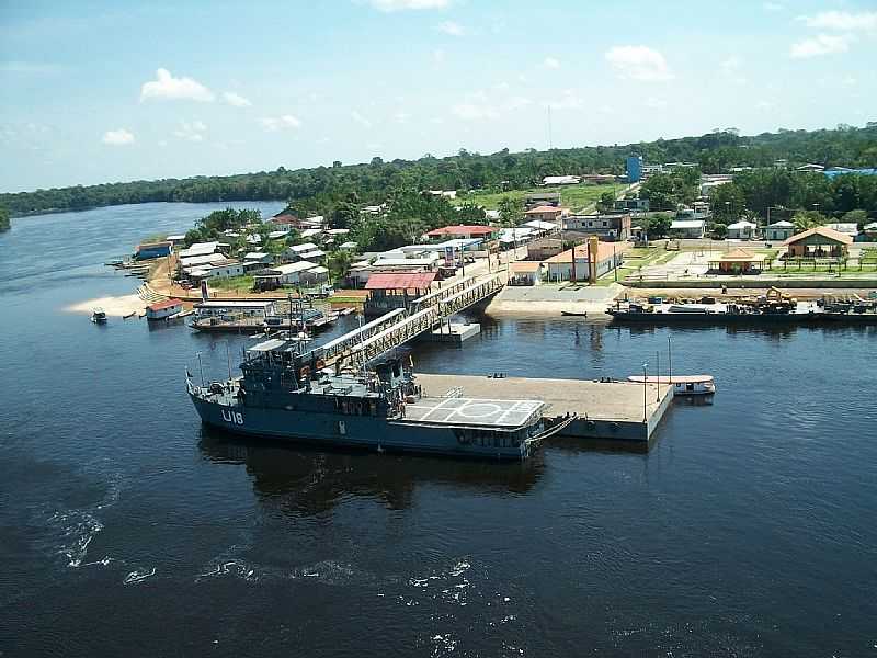 SANTA ISABEL DO RIO NEGRO-AM-PLATAFORMA DO PORTO-FOTO:MAPIO.NET - SANTA ISABEL DO RIO NEGRO - AM