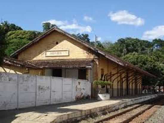 ESTAO ABABA[ANTIGA SANTA ISABEL]-FOTO:ESTACOESFERROVIARIAS. - ABABA - MG