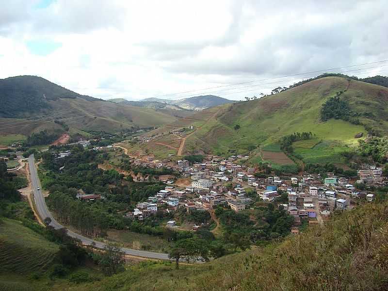 ABRE CAMPO-MG-VISTA DA CIDADE E O MORRO DA ANTENA-FOTO:ANTONIO GERALDO DE SOUSA - ABRE CAMPO - MG