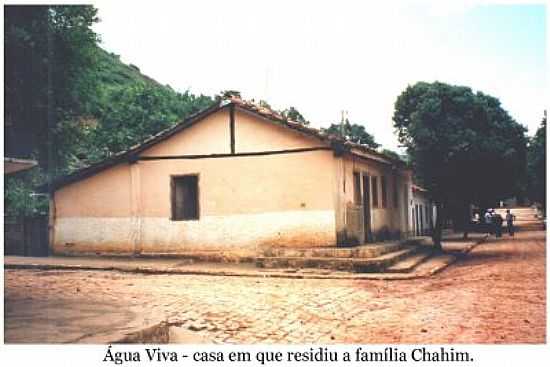 GUA VIVA-MG-CASA EM QUE MOROU A FAMLIA CHAHIM-FOTO:LUIZ HISSE - GUA VIVA - MG