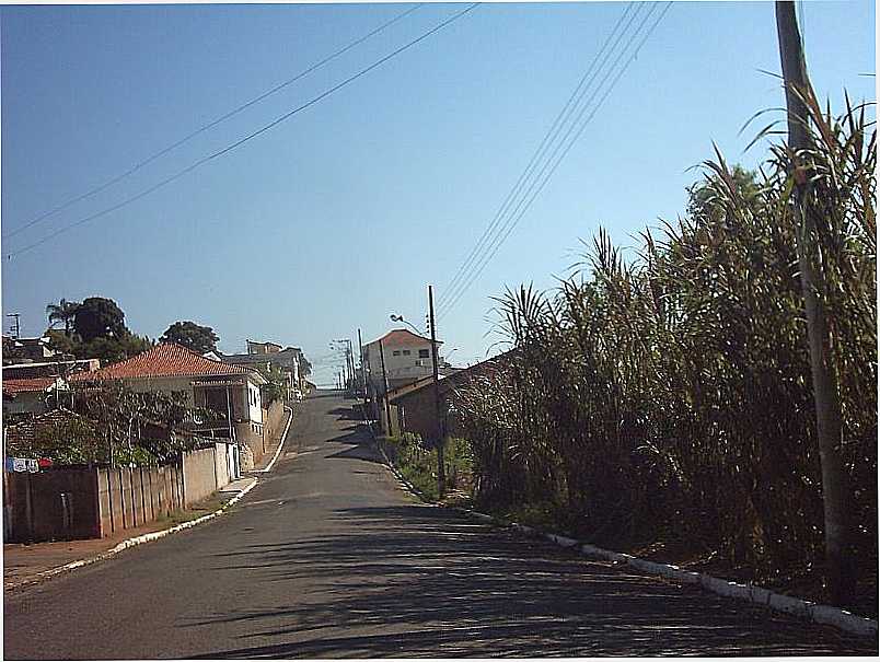 ALFENAS-MG-RUA BERNARDO VASCONCELO-FOTO:VALTTERLIMA - ALFENAS - MG