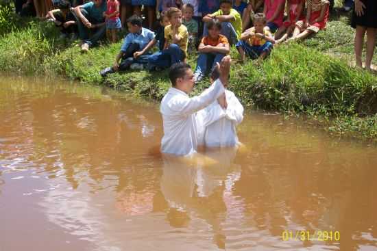 BATISMO EM ALTO CAPIM, POR PAULO SERGIO DE MEDEIROS - ALTO CAPIM - MG