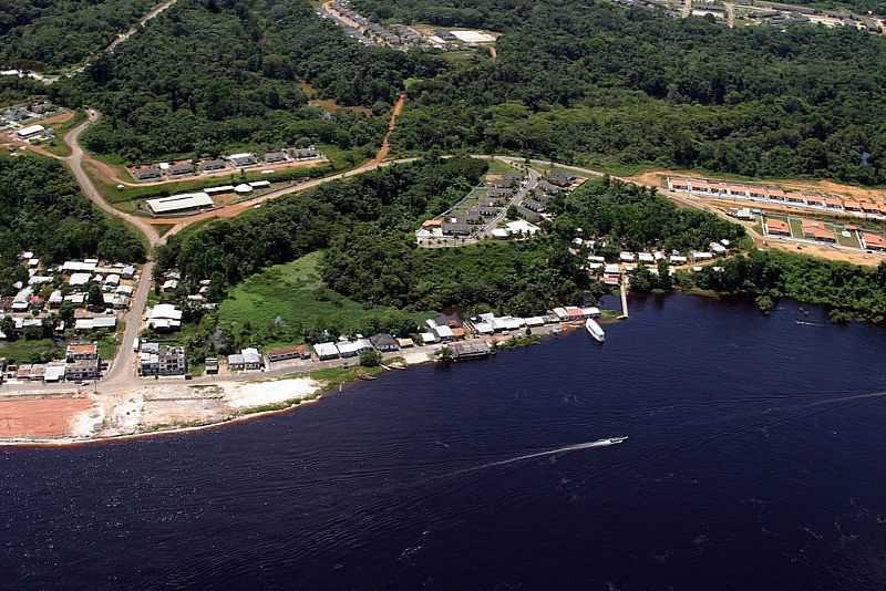 SO GABRIEL DA CACHOEIRA-AM-VISTA DO RIO NEGRO E A CIDADE-FOTO:J.NECKEL - SO GABRIEL DA CACHOEIRA - AM