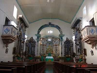 ALTAR DA IGREJA N.S.DA AJUDA-FOTO:GERALDO SALOMO  - ALTO MARANHO - MG