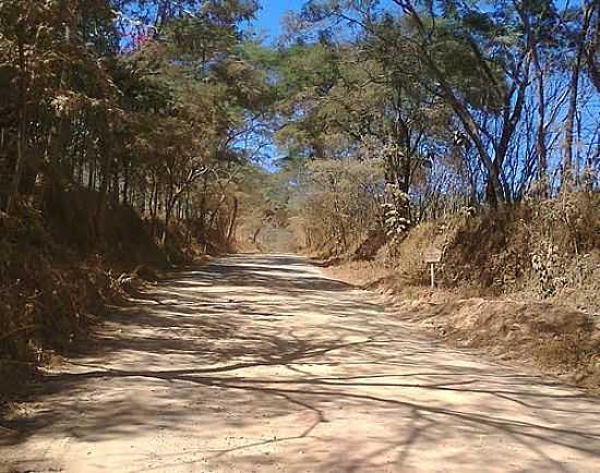 ALTO RIO DOCE-MG-ESTRADA DE TERRA-FOTO:ERIK ALMEIDA - ALTO RIO DOCE - MG