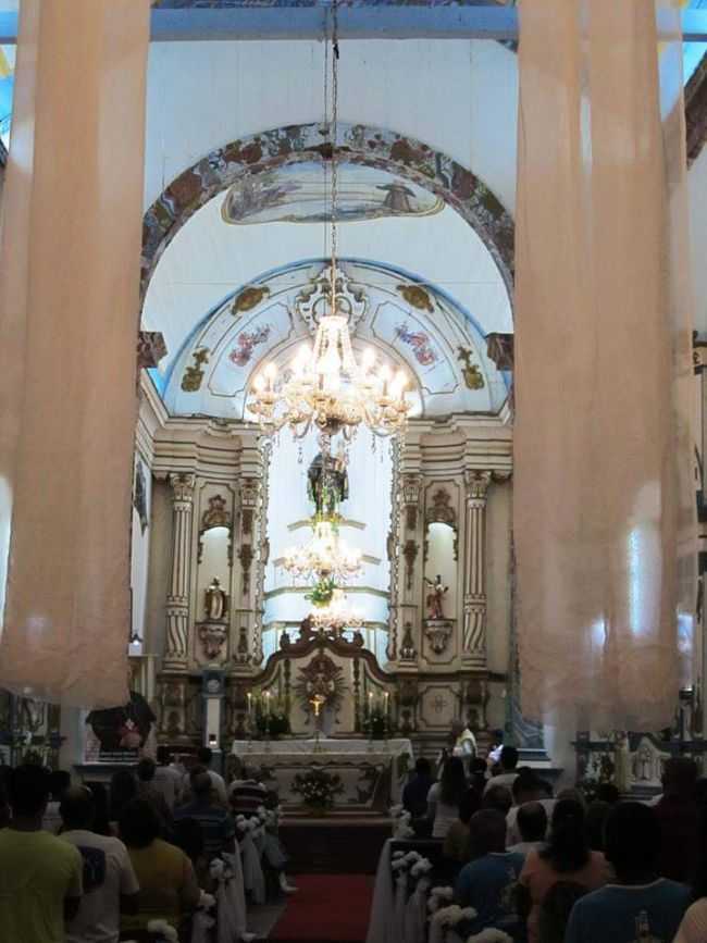 INTERIOR DA IGREJA MATRIZ DE SANTO ANTNIO, POR DBORA CRISTIANE ROCHA - ALVORADA DE MINAS - MG