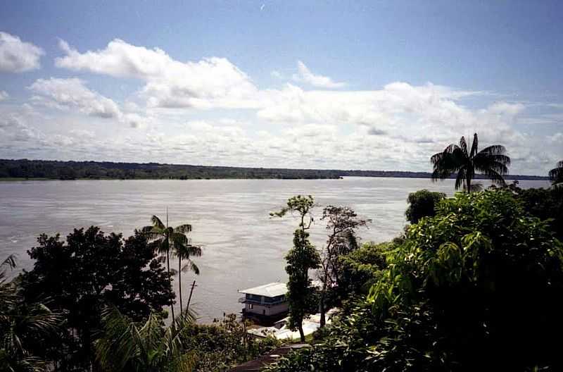 SO PAULO DE OLIVENA-AM-VISTA DO RIO SOLIMES-FOTO:FRITZ STEINER - SO PAULO DE OLIVENA - AM