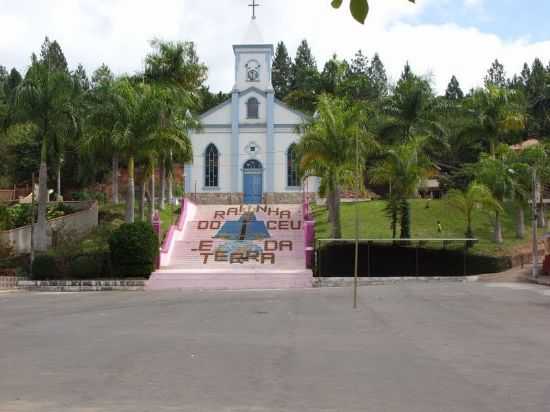 ESCADARIA DA IGREJA NOSSA SENHORA DO AMPARO, POR DMARIS CRIA MILAGRES - AMPARO DA SERRA - MG