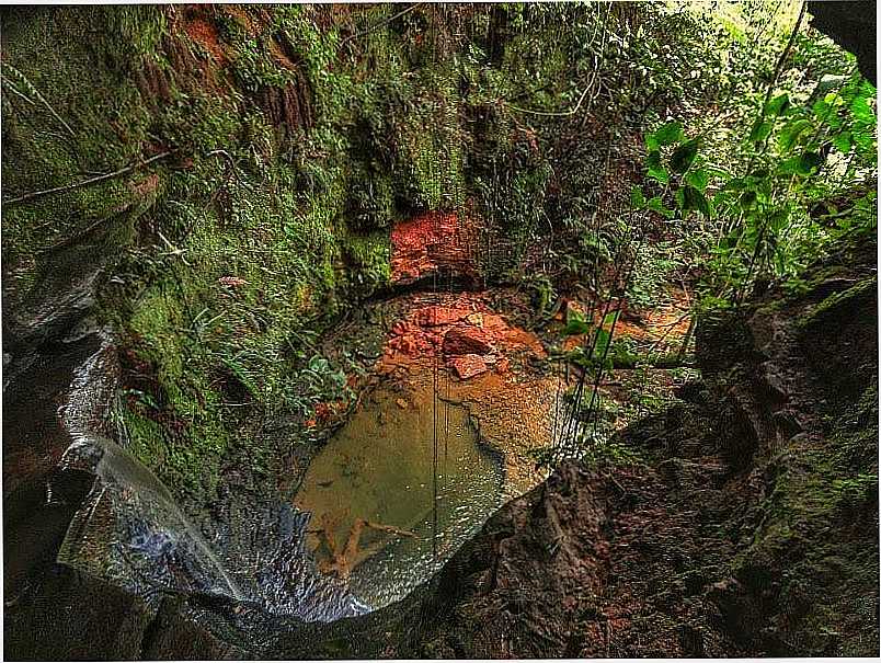 GRUTA DA FAZENDA JUCA ABEL  - ANDRELNDIA - MG