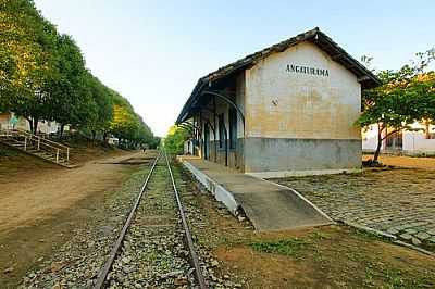 ESTAO FERROVIRIA-FOTO:SGTRANGEL  - ANGATURAMA - MG