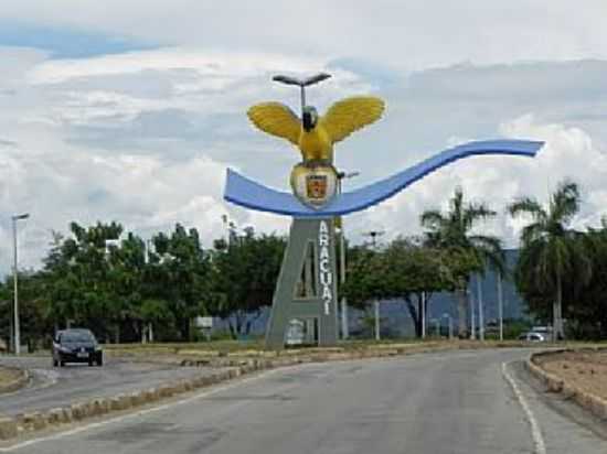 MONUMENTO DE ENTRADA, POR JSSICA B. - ARAUA - MG