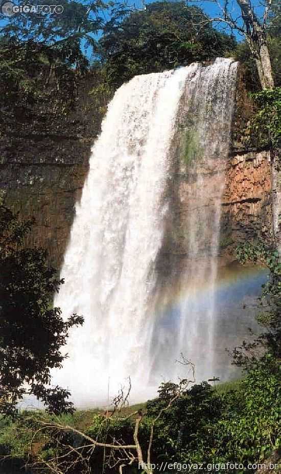 ARAGUARI-MG-CACHOEIRA DO CRREGO BOM JARDIM-FOTO:GLAUCIO HENRIQUE CHAVES - ARAGUARI - MG