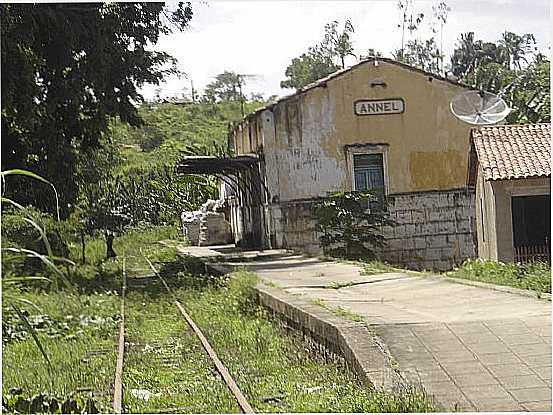 ANTIGA ESTAO FERROVIRIA DE ANEL-FOTO:FLEURY BARROS - ANEL - AL