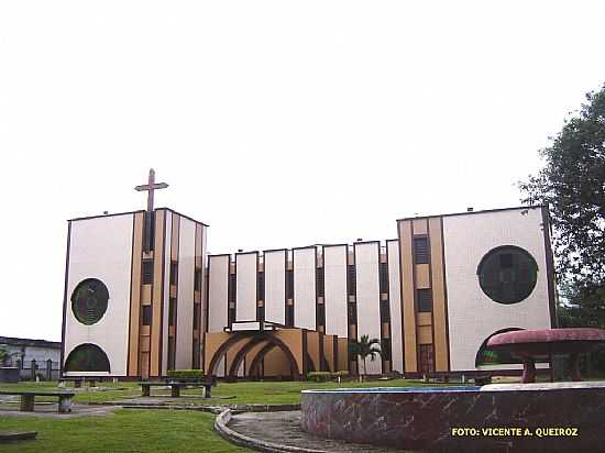 TABATINGA-AM-CATEDRAL DOS SANTOS ANJOS DA GUARDA-FOTO:VICENTE A. QUEIROZ - TABATINGA - AM