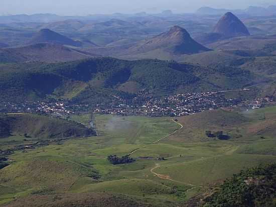 ATALIA-MG-VISTA DA CIDADE E REGIO-FOTO:REGINALDO CIBRAO - ATALIA - MG