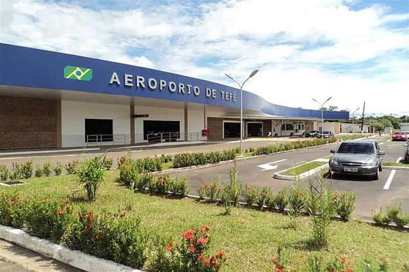 IMAGENS DA CIDADE DE TEF- AM- AEROPORTO ESTADUAL. - TEF - AM