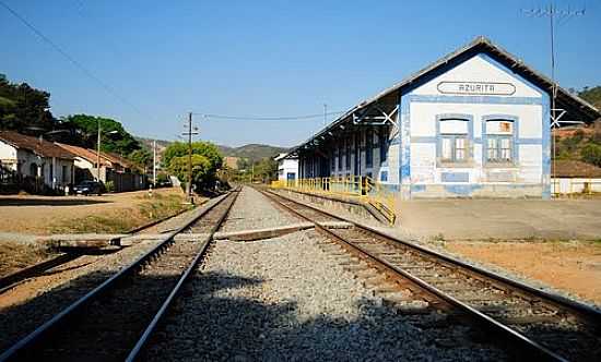 ANTIGA ESTAO FERROVIRIA-FOTO:LEANDRO DURES  - AZURITA - MG