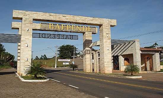 BAEPENDI - ENTRADA DA CIDADE  - BAEPENDI - MG