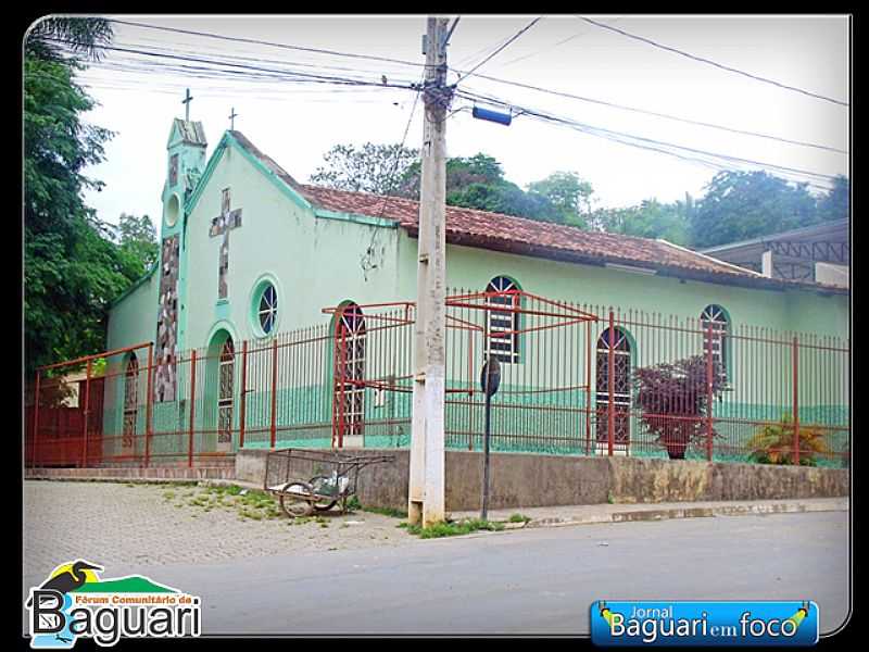 BAGUARI-MG-IGREJA MATRIZ-FOTO:WWW.JORNALBAGUARIEMFOCO.COM  - BAGUARI - MG