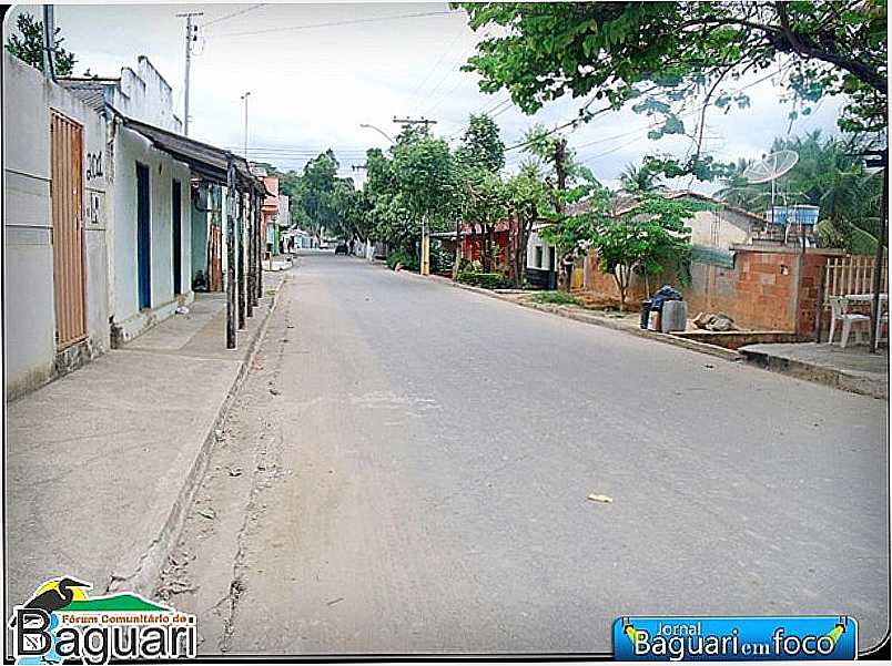 BAGUARI-MG-RUA DO CENTRO-FOTO:WWW.JORNALBAGUARIEMFOCO.COM  - BAGUARI - MG