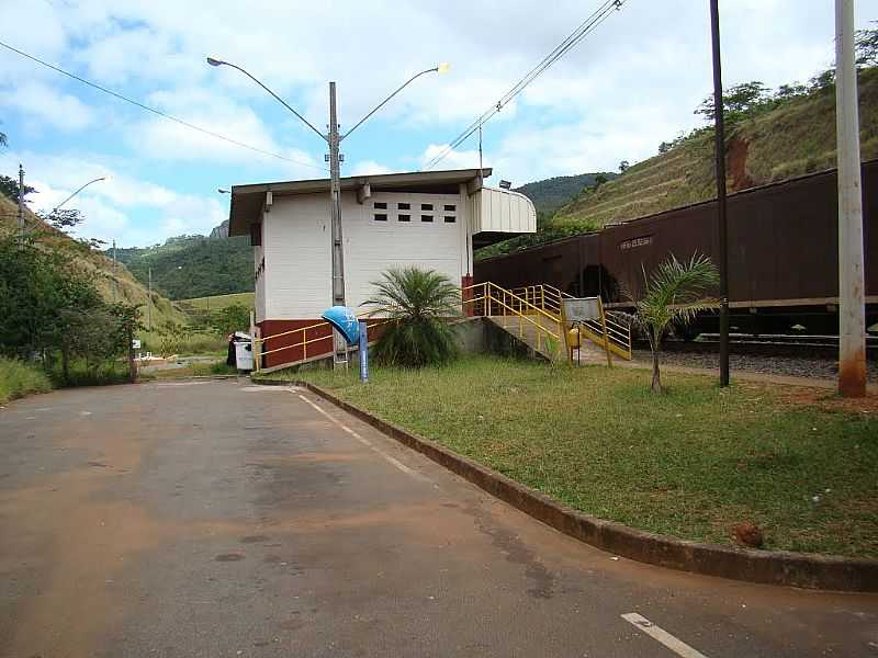 BARO DE COCAIS-MG-ESTAO FERROVIRIA DOIS IRMOS-FOTO:JAIRO NUNES FERREIRA - BARO DE COCAIS - MG