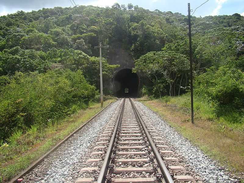 BARO DE COCAIS-MG-TNEL DA FERROVIA DA VALE-FOTO:JAIRO NUNES FERREIRA - BARO DE COCAIS - MG