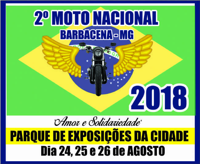 2 MOTO NACIONAL DE BARBACENA, POR HAILTON JOS PEREIRA - BARBACENA - MG