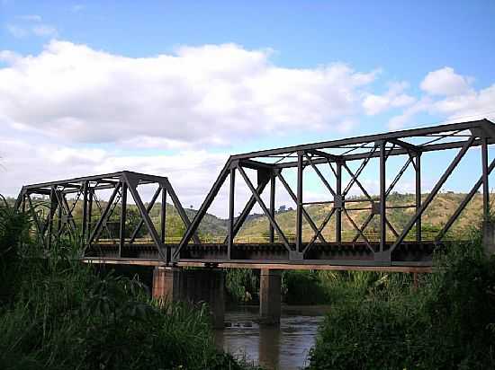 BARRA DO CUIET-MG-PONTE FERROVIRIA-FOTO:PRISCILLALINDA - BARRA DO CUIET - MG