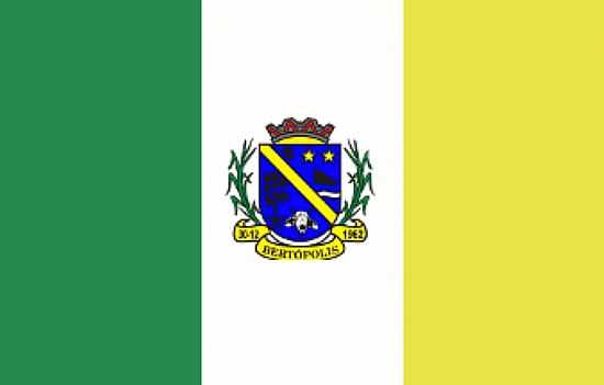 BANDEIRA DE BERTPOLIS-MG - BERTPOLIS - MG