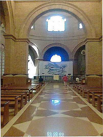 INTERIOR DA IGREJA MATRIZ-FOTO:WILTONMG  - BERTPOLIS - MG