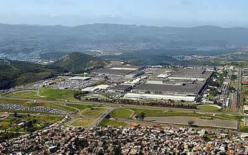 VISTA DA FIAT AUTOMVEIS. MONTADORA - BETIM - MG