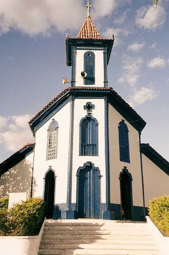 IGREJA MATRIZ-FOTO: M. G. TORRES PORTOL1 - BOM JESUS DO AMPARO - MG