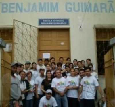 ALUNOS DO COLEGIAL DA EE BENJ GUIMARAES DE BS.MG, POR HERBERT SOARES MENDES. - BOM SUCESSO - MG