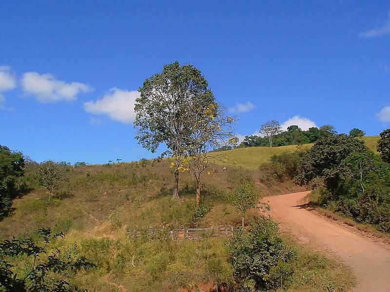 BONFIM-MG-ESTRADA RURAL-FOTO:MONTANHA - BONFIM - MG