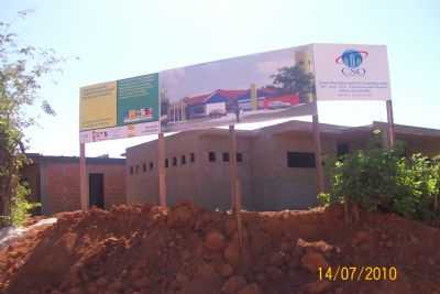 CONSTRUO DO CENTRO DE EDUCAAO INFANTIL, POR SEBASTIO ANTNIO DE MELO - BONFINPOLIS DE MINAS - MG