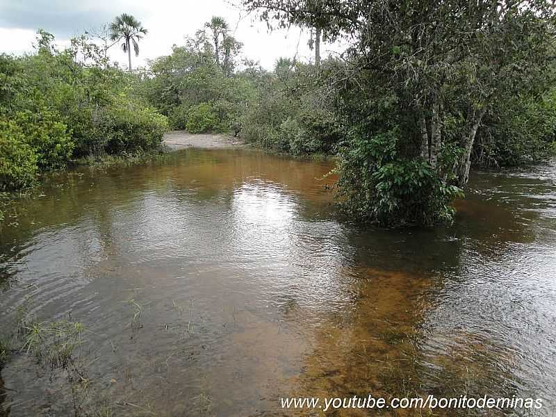 BONITO DE MINAS-MG-LAGO NO BALNERIO DO CATUL-FOTO:DENES MELO - BONITO DE MINAS - MG