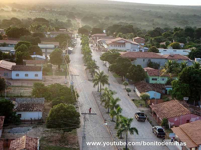 BONITO DE MINAS-MG-VISTA AREA DA AVENIDA CENTRAL-FOTO:DENES MELO - BONITO DE MINAS - MG