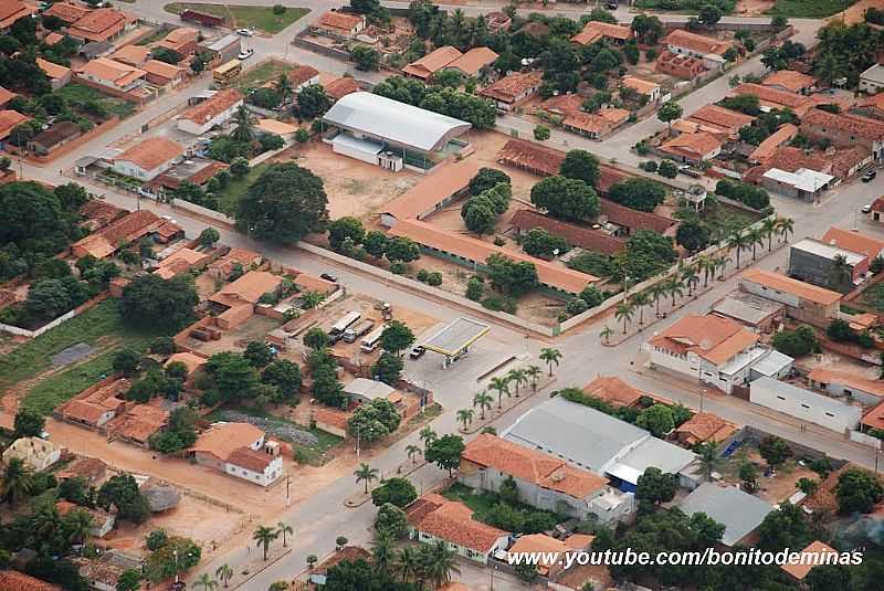 BONITO DE MINAS-MG-VISTA PARCIAL DA CIDADE-FOTO:DENES MELO  - BONITO DE MINAS - MG