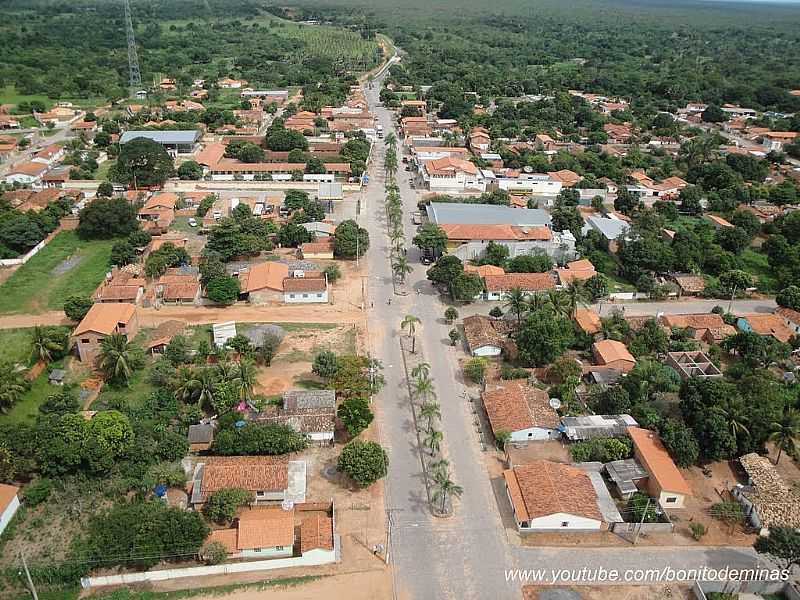 BONITO DE MINAS-MG-VISTA PARCIAL DA CIDADE-FOTO:DENES MELO - BONITO DE MINAS - MG