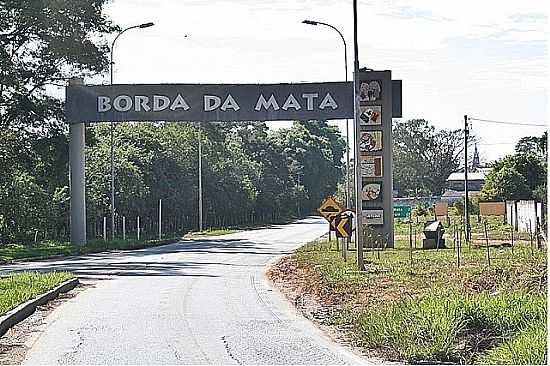 BORDA DA MATA-MG-PRTICO DE ENTRADA DA CIDADE-FOTO:JORGE SIQUEIRA - BORDA DA MATA - MG