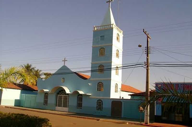 BRASILNDIA DE MINAS - MG, IGREJA MATRIZ - BRASILNDIA DE MINAS - MG