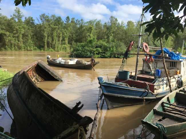 PORTO DO AMAP BEIRA, POR RONALDO SCHOENARDIE - AMAP - AP