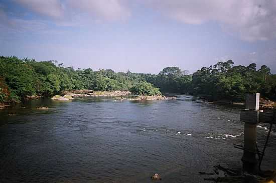 RIO CALOENE EM AMAP-FOTO:ALAN.KARDEC - AMAP - AP