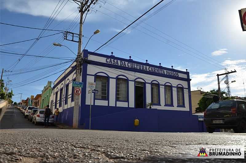 BRUMADINHO-MG-CASA DA CULTURA CARMITA PASSOS-FOTO:WWW.ESTALAGEMDOVALE. - BRUMADINHO - MG