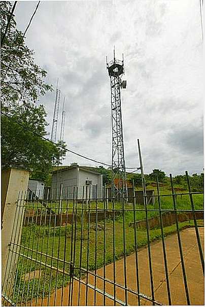 TORRE DE TELEFONE-FOTO:SGTRANGEL  - CACHOEIRA ALEGRE - MG