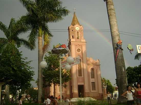 IGREJA MATRIZ DE SO JOO BATISTA-FOTO:RONIERE_REZENDE  - CACHOEIRA DE MINAS - MG