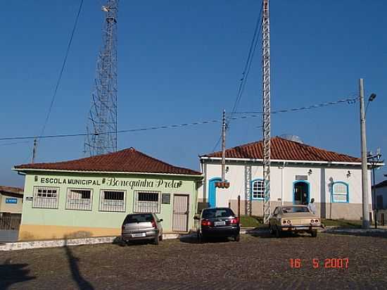 ESCOLA MUNICIPAL E RADIO COMUNITRIA-FOTO:GERALDO SALOMO  - CACHOEIRA DO CAMPO - MG