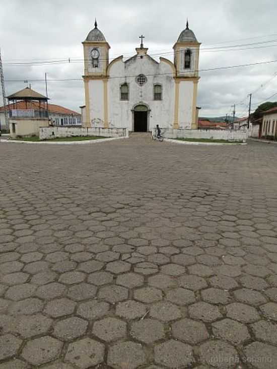 IGREJA MATRIZ N.S.DE NAZAR-FOTO:ROBERTA SORIANO E AR  - CACHOEIRA DO CAMPO - MG