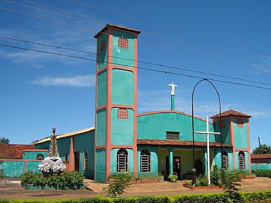 IGREJA DE N.SRA.APARECIDA EM CACHOEIRA DOURADA-FOTO:ALTEMIRO OLINTO CRIS - CACHOEIRA DOURADA - MG